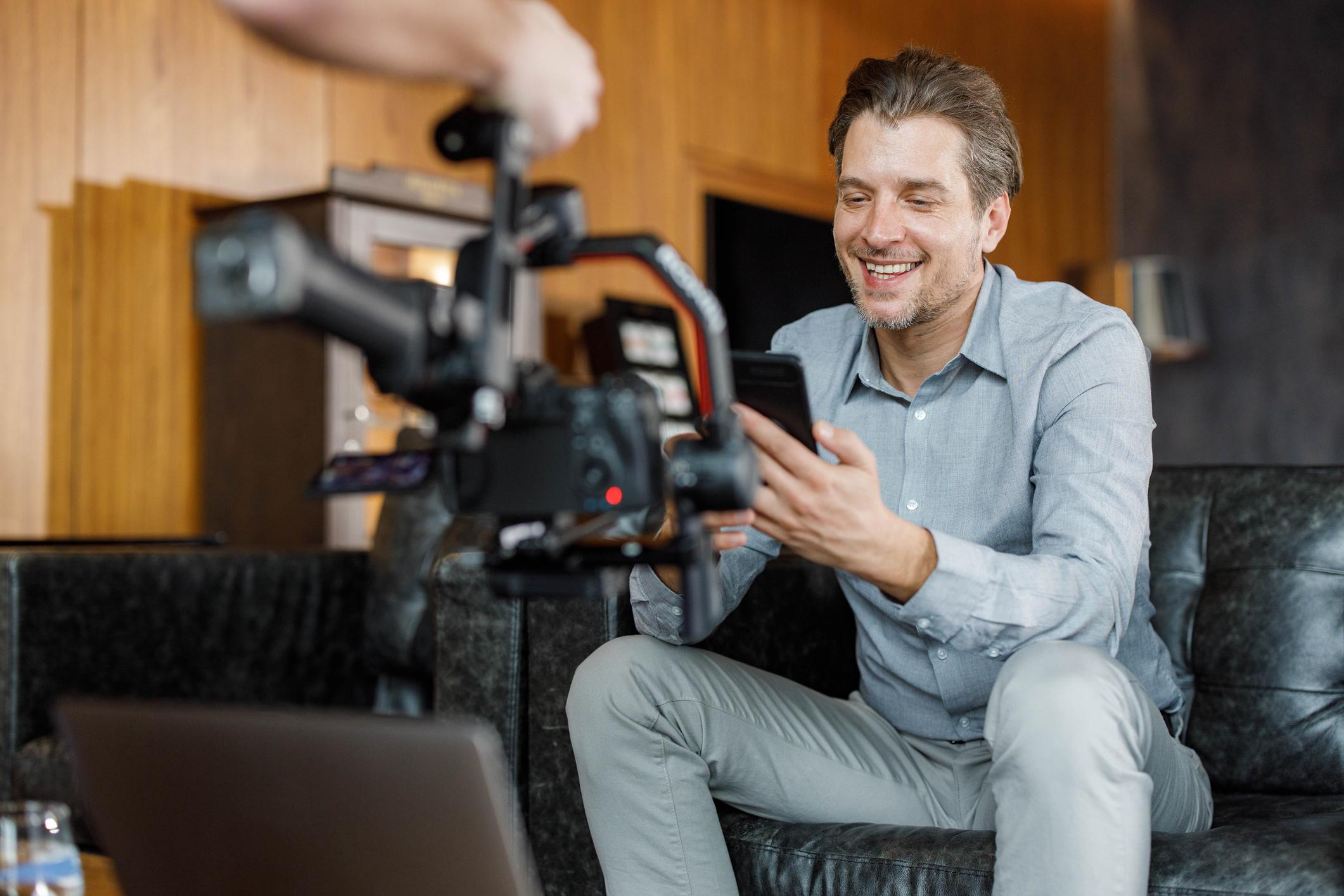 Behind the scenes of making a company video