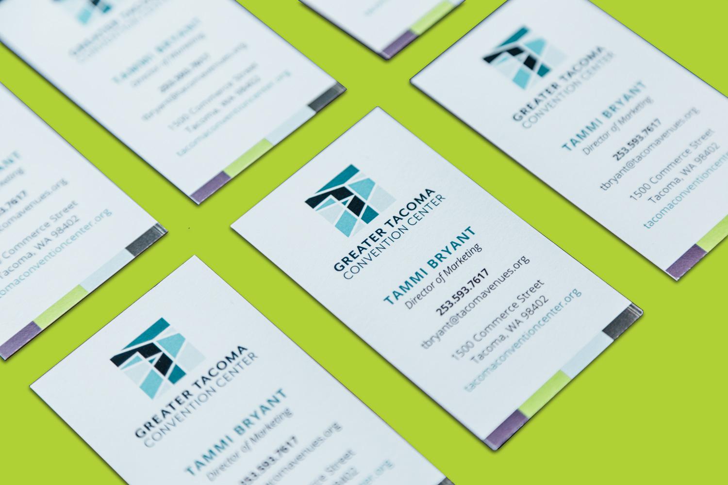 Greater Tacoma Convention Center business cards